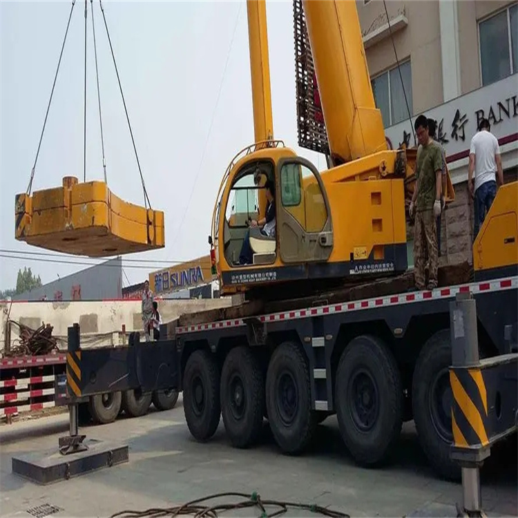 朝天当地吊车出租|机器吊装|75吨|工厂搬迁服务